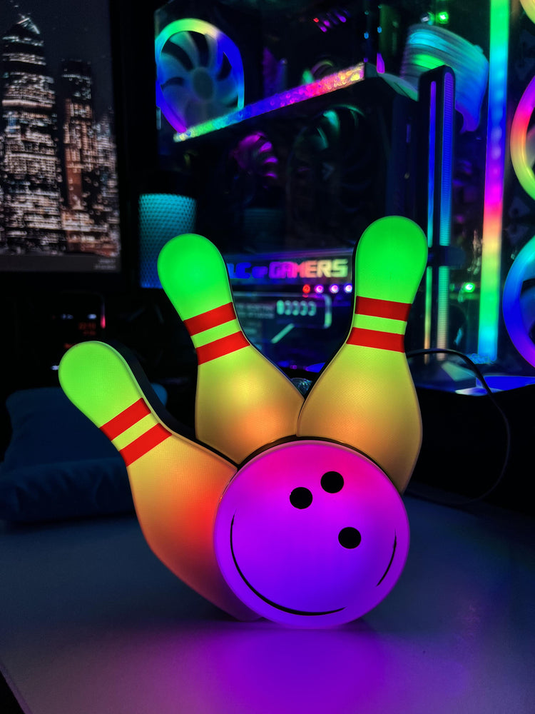 Bowling Logo Masaüstü Aydınlatma Aksesuarı