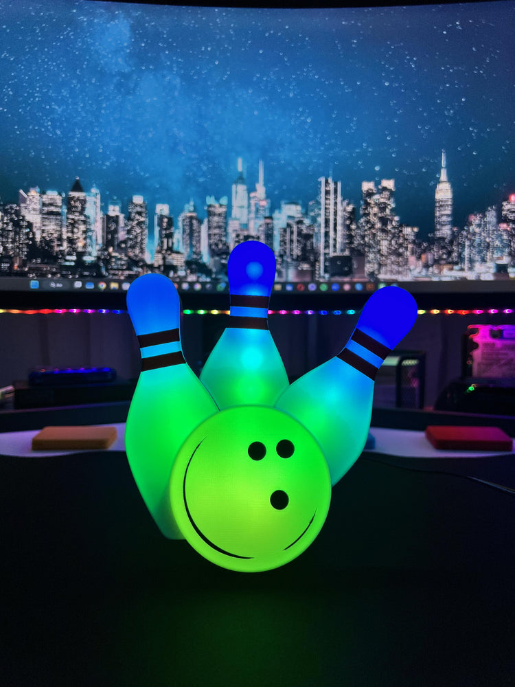 Bowling Logo Masaüstü Aydınlatma Aksesuarı