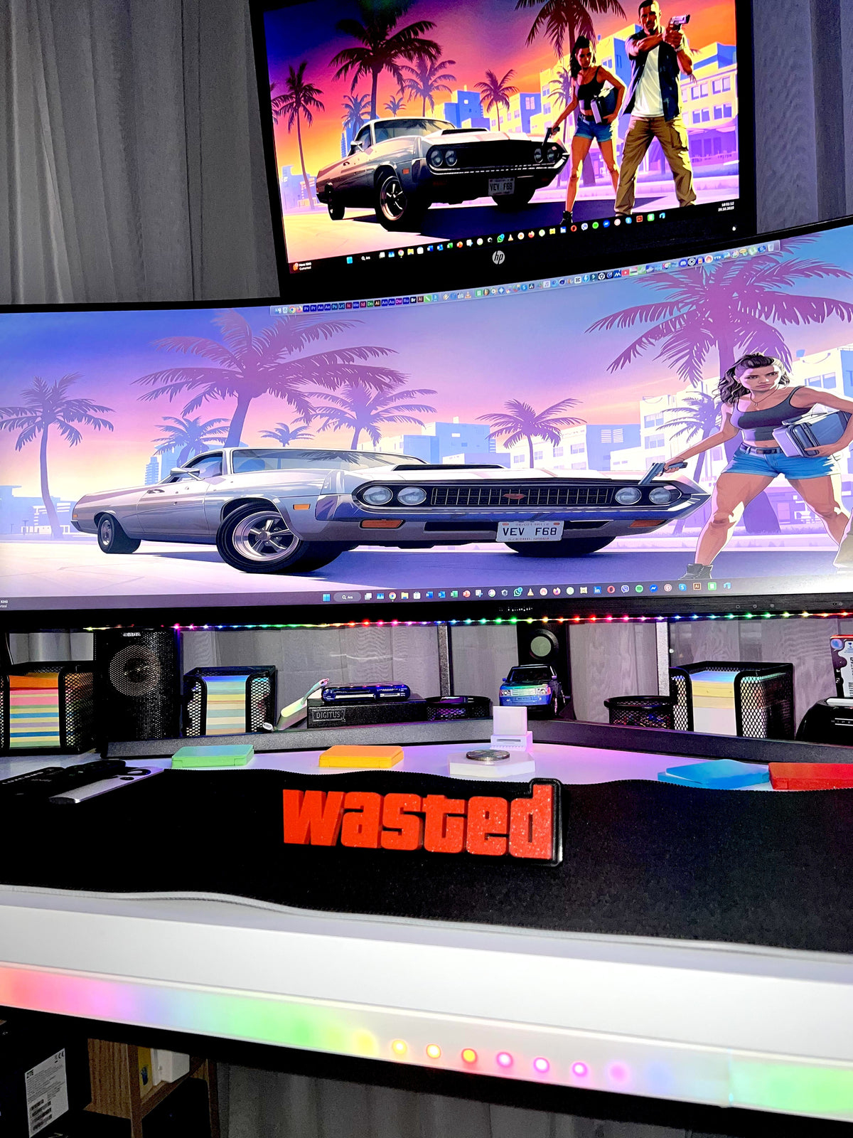 GTA Wasted Masaüstü Aksesuarı Işıksız!