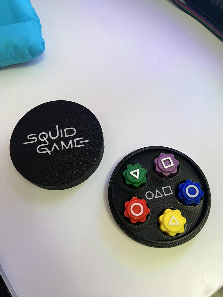 Squid Game Oyun Kutusu Yuvarlak