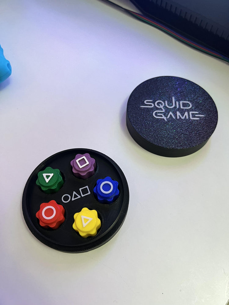 Squid Game Oyun Kutusu Yuvarlak