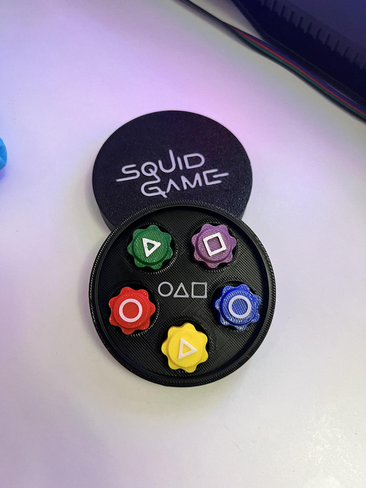 Squid Game Oyun Kutusu Yuvarlak