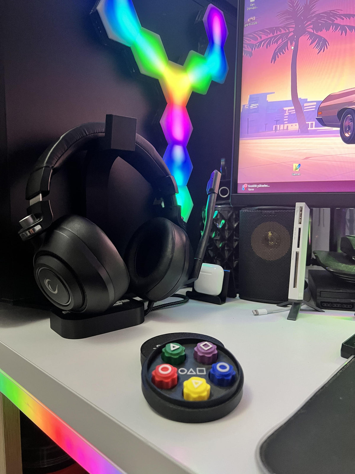 Squid Game Oyun Kutusu Yuvarlak