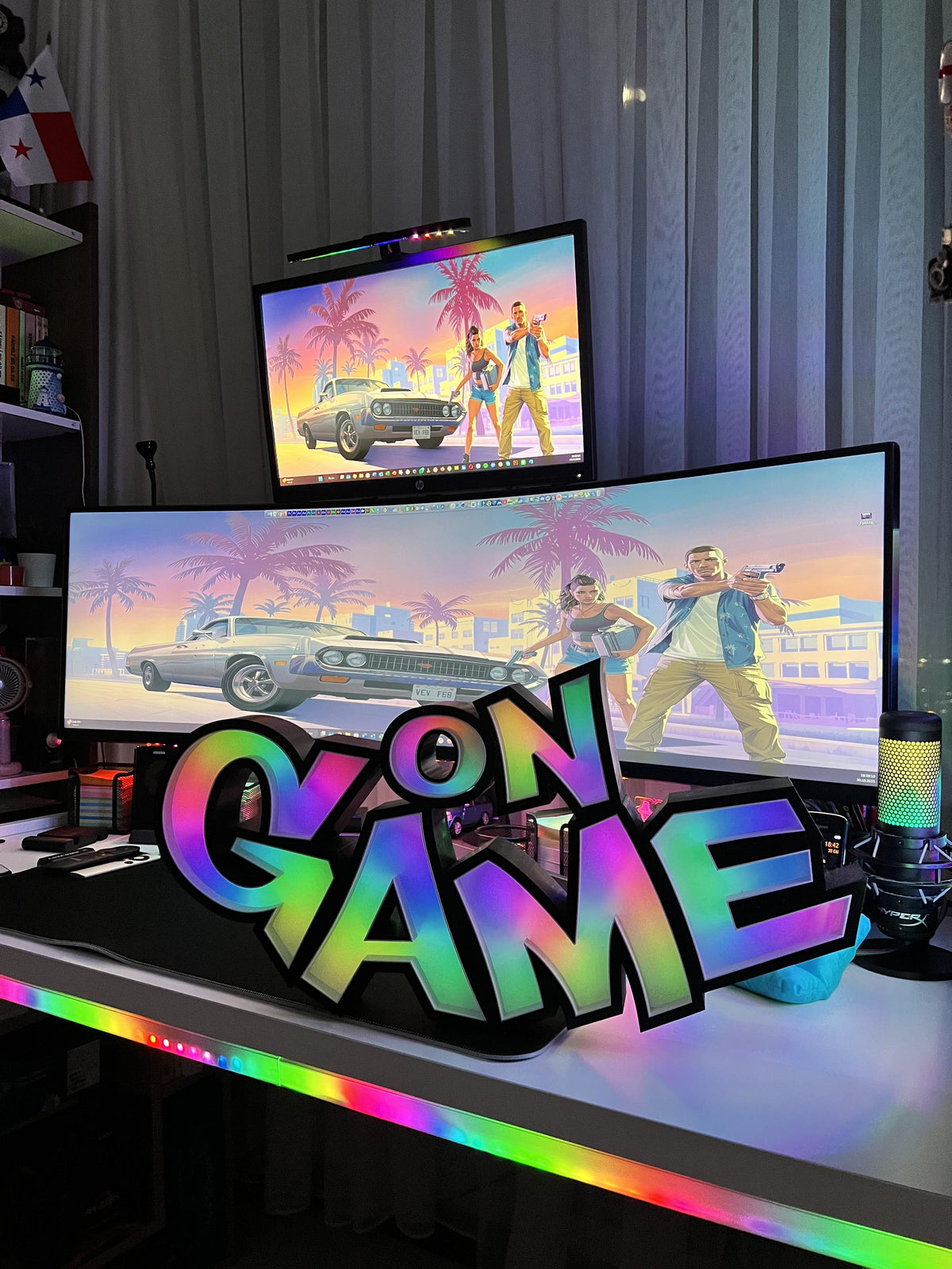 Game On Duvar Aydınlatma Aksesuarı