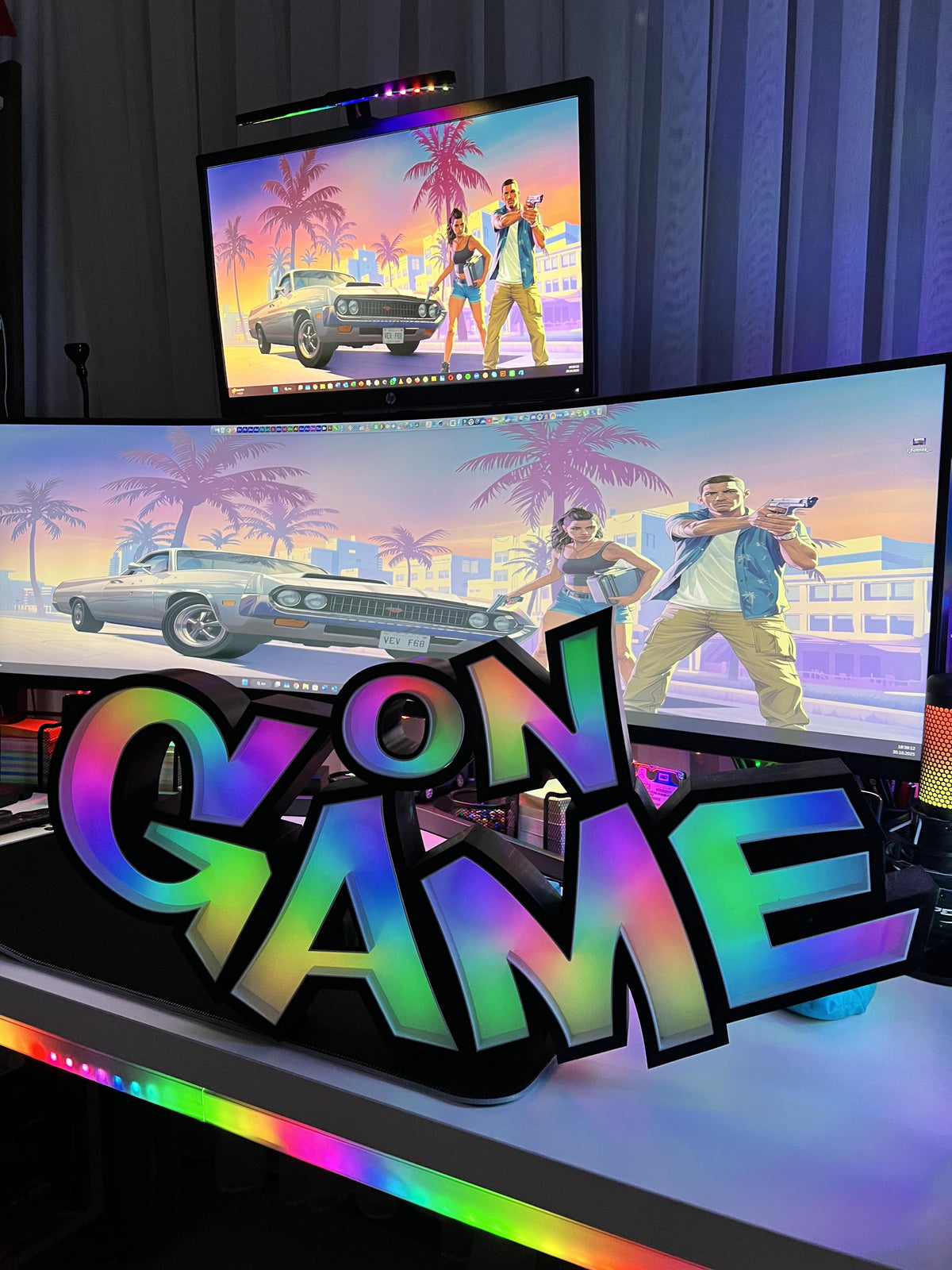 Game On Duvar Aydınlatma Aksesuarı