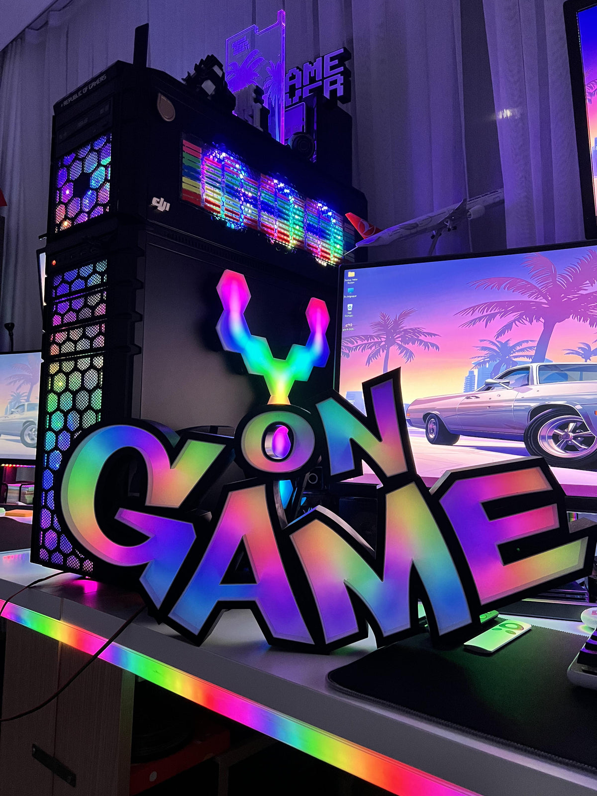 Game On Duvar Aydınlatma Aksesuarı