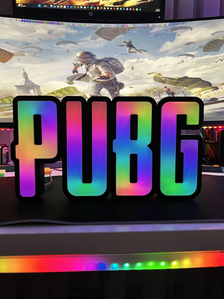 PUBG Logo Masaüstü Aydınlatma Aksesuarı