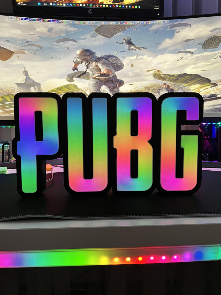 PUBG Logo Masaüstü Aydınlatma Aksesuarı