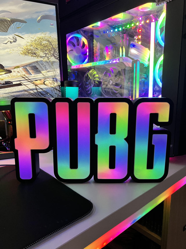 PUBG Logo Masaüstü Aydınlatma Aksesuarı