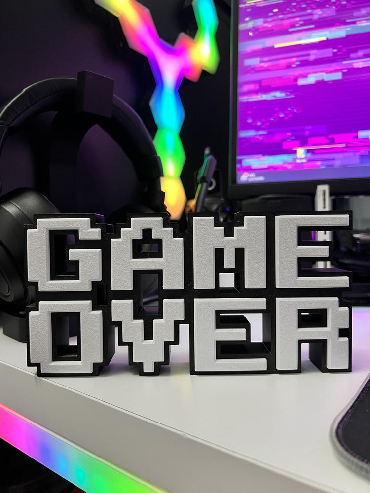 Game Over Masaüstü Aksesuarı Işıksız