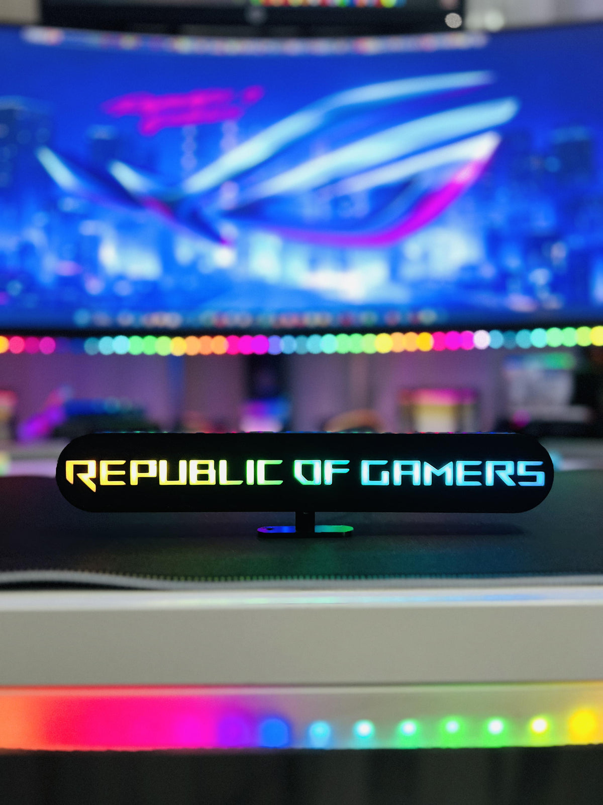 Asus Republic Of Gamers Masaüstü&nbsp; / Kasa Aydınlatma Aksesuarı