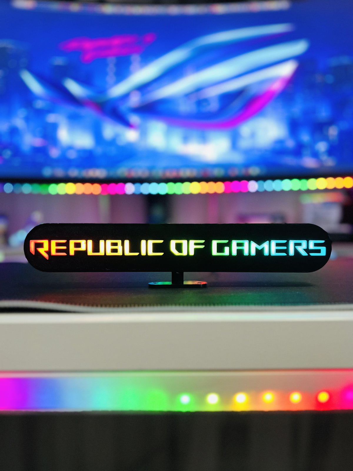 Asus Republic Of Gamers Masaüstü&nbsp; / Kasa Aydınlatma Aksesuarı