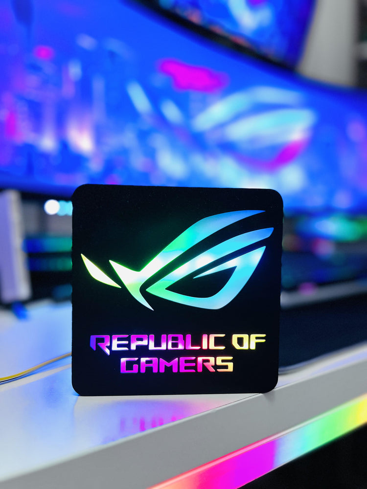 Asus ROG Logo Masaüstü&nbsp; / Kasa Aydınlatma Aksesuarı