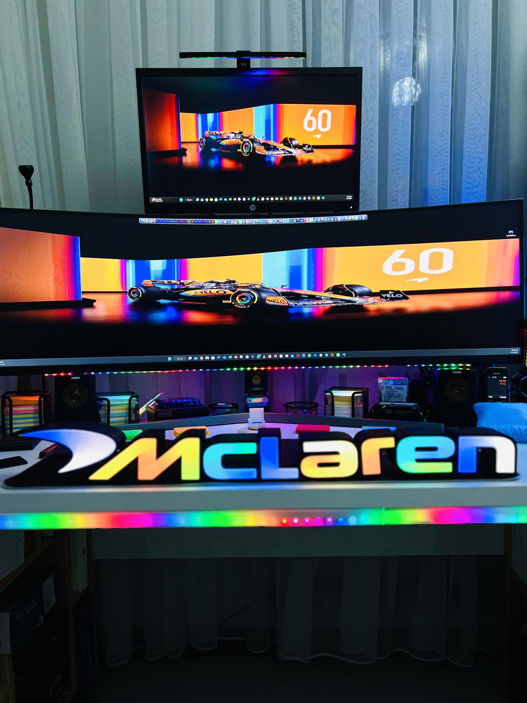 McLaren Logo / Duvar Aydınlatma Aksesuarı