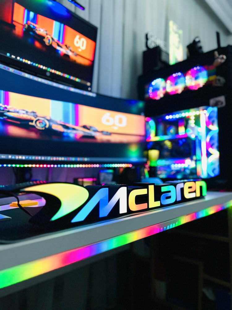 McLaren Logo / Duvar Aydınlatma Aksesuarı