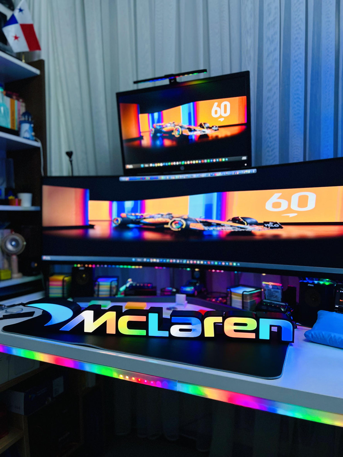 McLaren Logo / Duvar Aydınlatma Aksesuarı