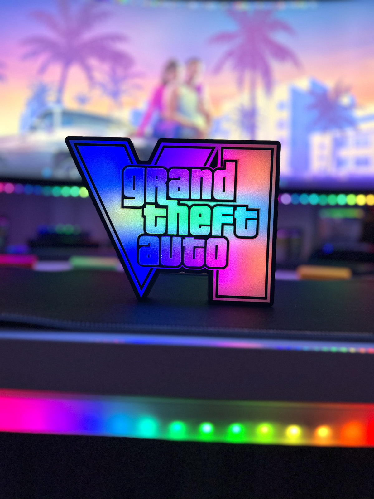 GTA 6 Masaüstü Aydınlatma Aksesuarı