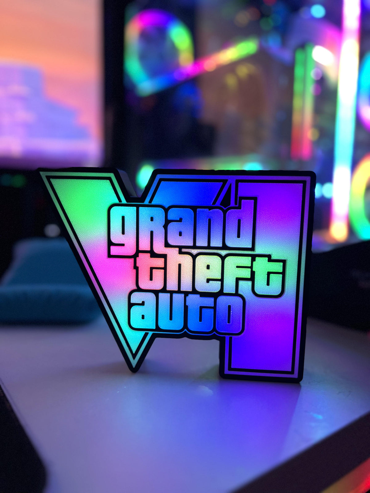 GTA 6 Masaüstü Aydınlatma Aksesuarı
