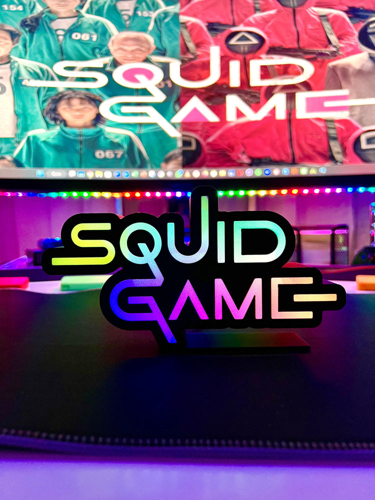 Squid Game Logo Masaüstü Aydınlatma Aksesuarı