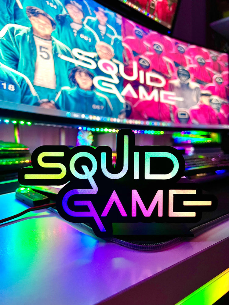 Squid Game Logo Masaüstü Aydınlatma Aksesuarı