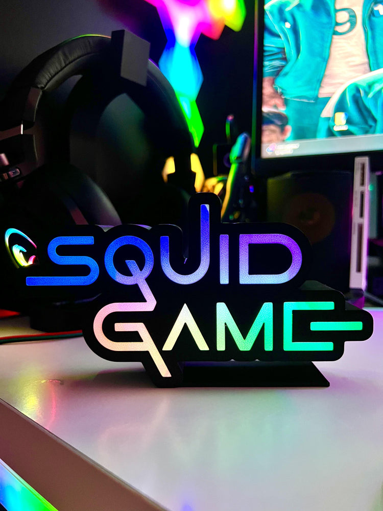 Squid Game Logo Masaüstü Aydınlatma Aksesuarı