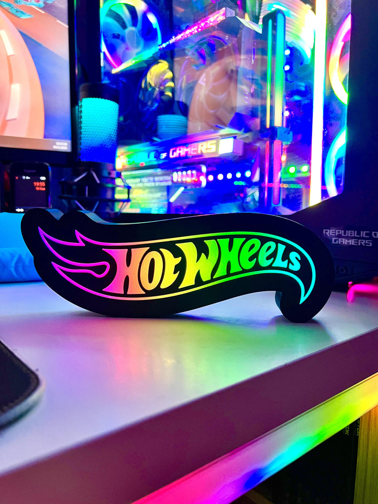 Hot Wheels Masaüstü / Duvar Aydınlatma Aksesuarı