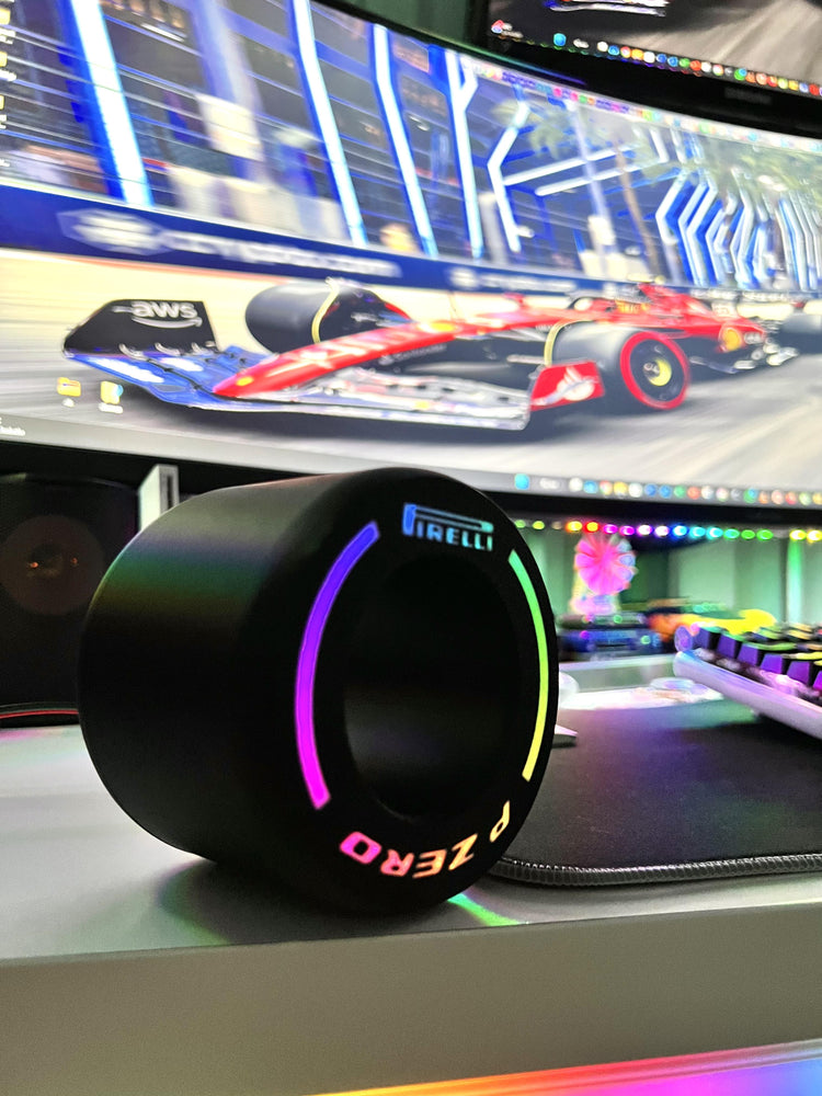 Formula 1 Lastiği Pirelli Masaüstü Aydınlatma Aksesuarı
