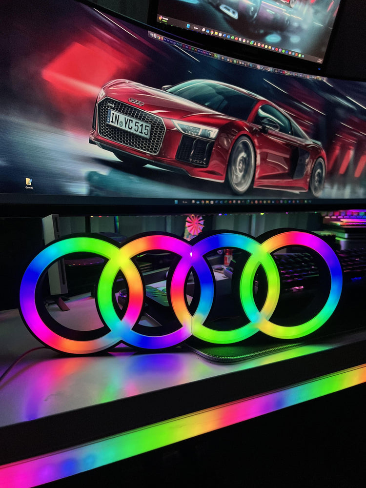 AUDI Logo Masaüstü Aydınlatma Aksesuarı