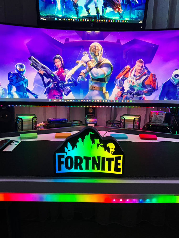 Fortnite Logo Masaüstü Aydınlatma Aksesuarı