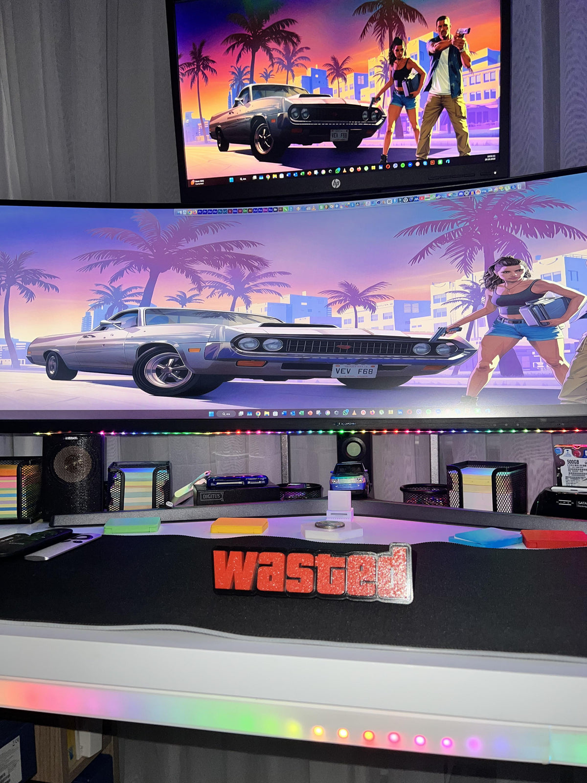 GTA Wasted Masaüstü Aksesuarı Işıksız!