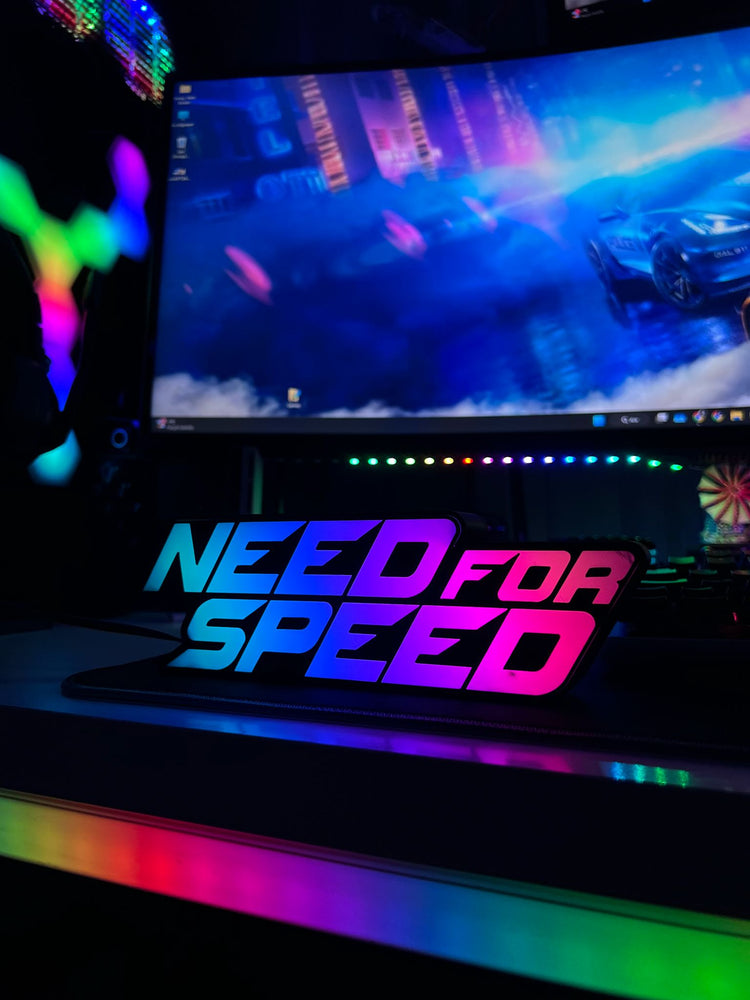 Need For Speed Logo Masaüstü Aydınlatma Aksesuarı