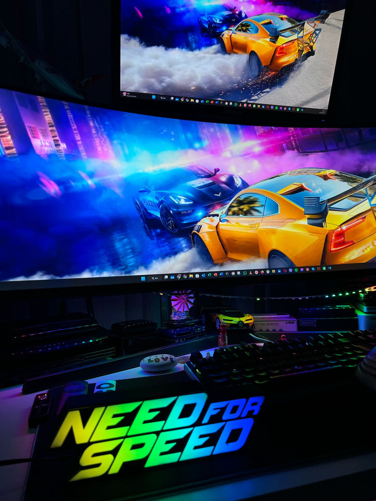 Need For Speed Logo Masaüstü Aydınlatma Aksesuarı