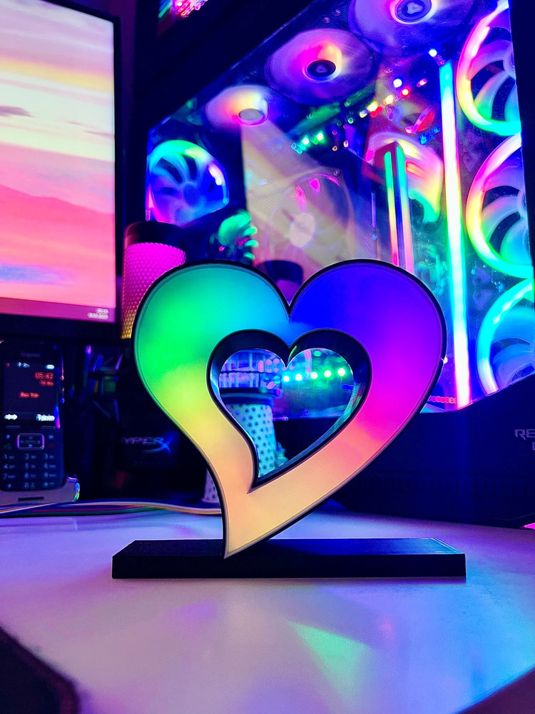 Love Kalp Masaüstü Aydınlatma Aksesuarı