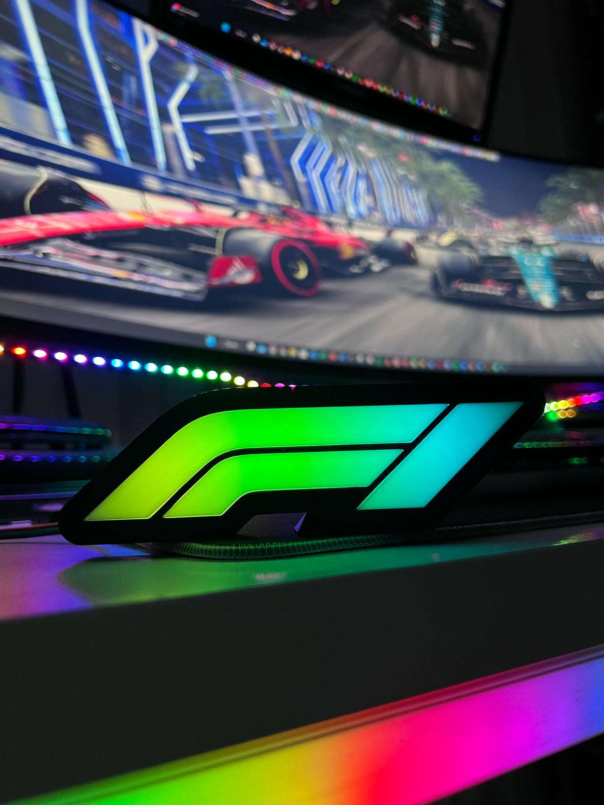 Formula One Logo Masaüstü Aydınlatma Aksesuarı