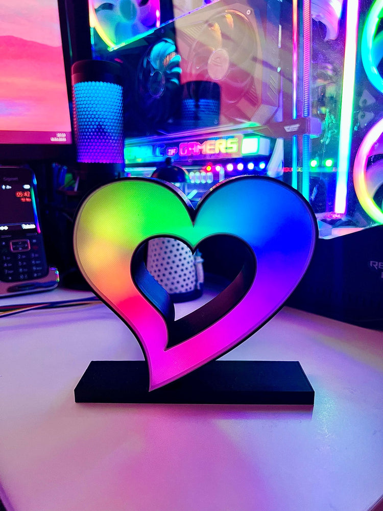Love Kalp Masaüstü Aydınlatma Aksesuarı