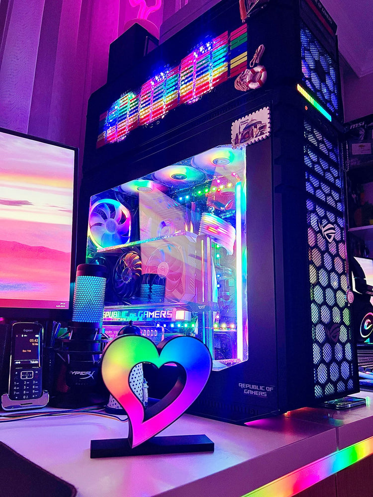 Love Kalp Masaüstü Aydınlatma Aksesuarı