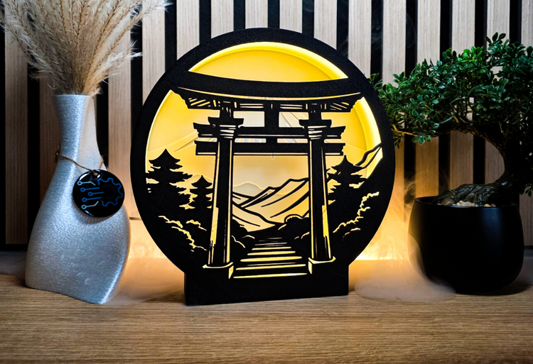 Torii Kapısı Masaüstü Aydınlatma Aksesuarı&nbsp;