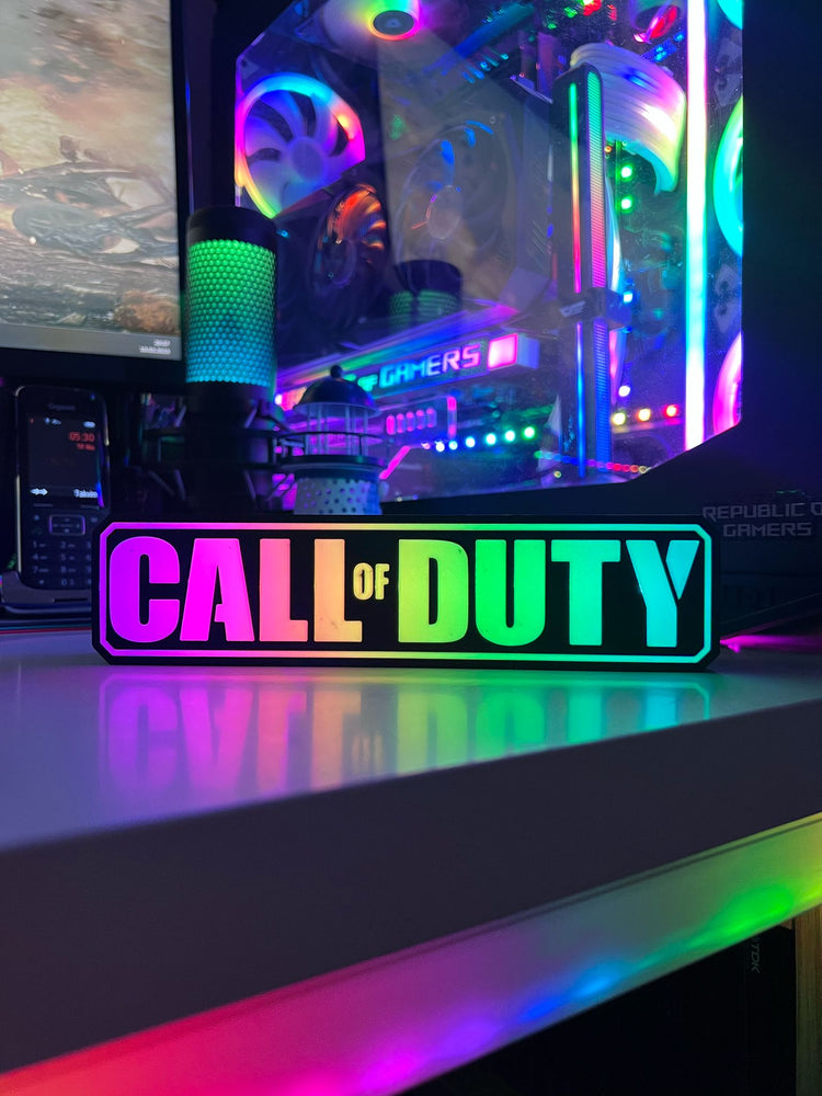 Call of Duty Logo Masaüstü Aydınlatma Aksesuarı