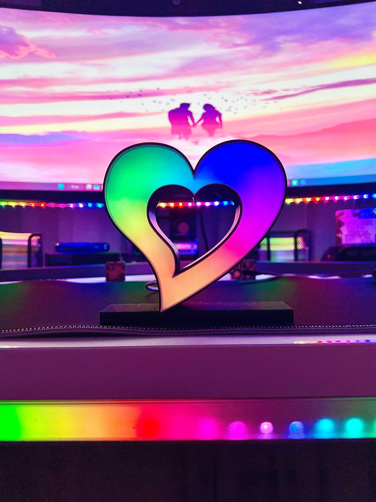 Love Kalp Masaüstü Aydınlatma Aksesuarı