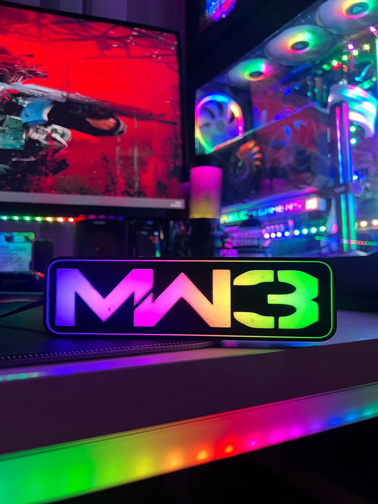 Call Of Duty Modern Warware 3 MW3 Masaüstü Aydınlatma Aksesuarı