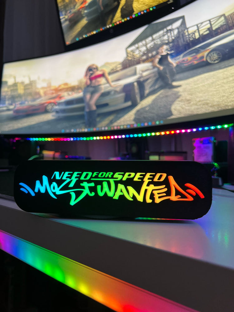 Need For Speed Most Wanted Masaüstü Aydınlatma Aksesuarı