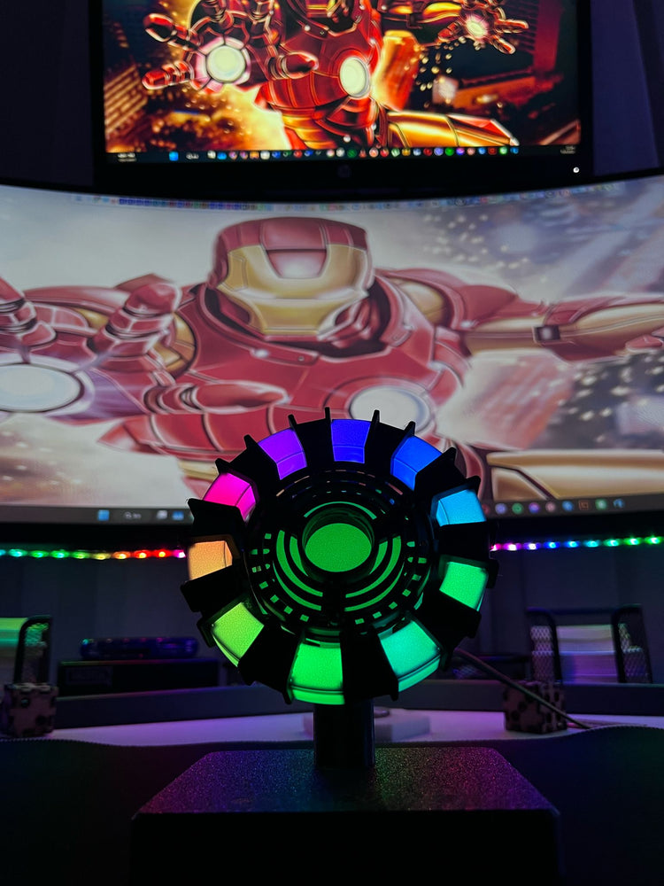 Iron Man Ark Reaktörü Masaüstü Aydınlatma Aksesuarı