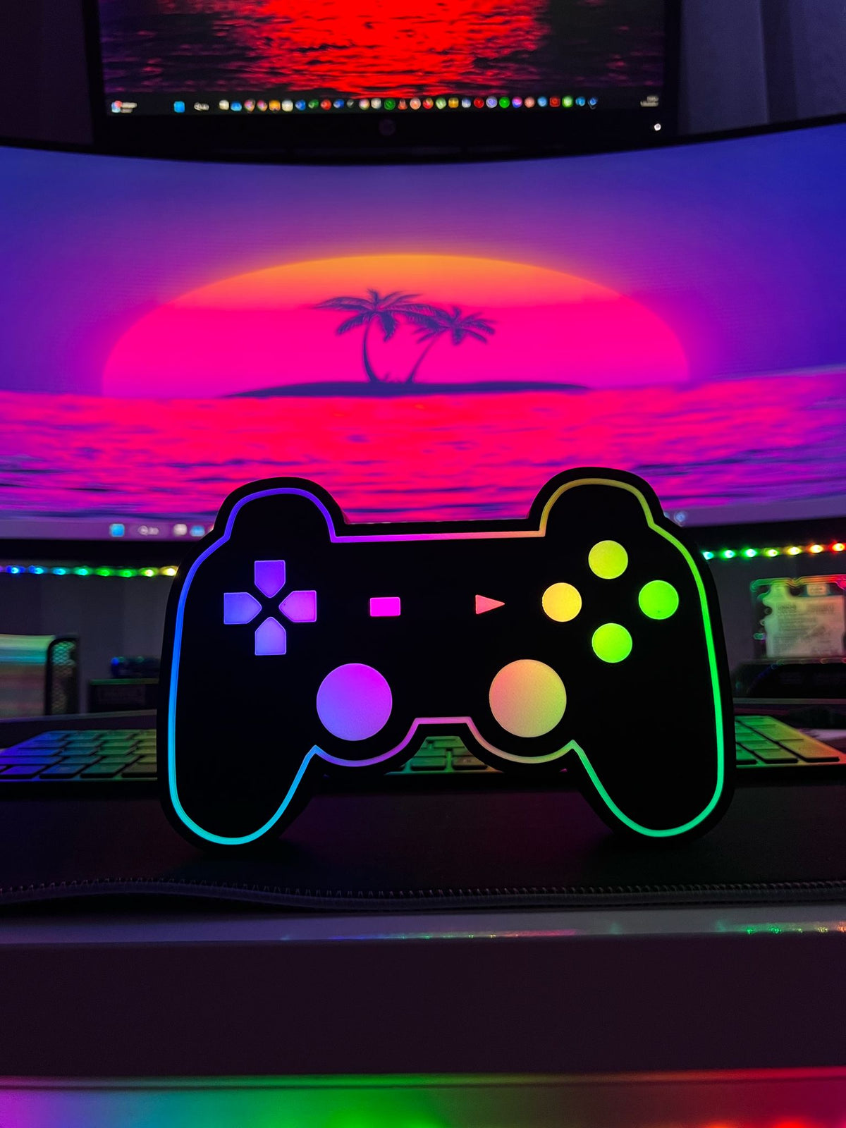 Playstation Kumanda Masaüstü Aydınlatma Aksesuarı